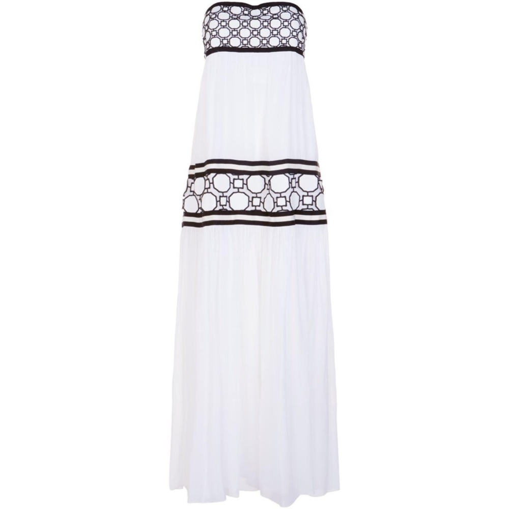 Tory Burch Christie Dress NWT Hicks Geo Runway HOST PICK - Picture 5 of 8